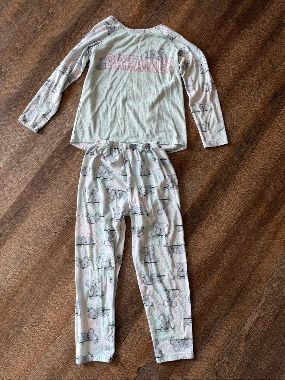 The Children’s Place Girls Koala Pajama Set Size 7/8 Dreamer